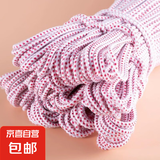 松紧带宽高弹力裤腰橡皮筋细裤头橡筋带裤子松紧绳辅料耐用弹性 3mm红/蓝花皮老式松紧带10米