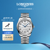 浪琴（LONGINES）瑞士手表 名匠系列 机械钢带男表 L29104786