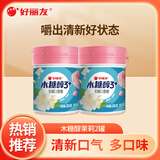 好丽友（ORION）木糖醇口香糖清新口气无糖口香糖大罐装随身装 【花香茉莉+玫瑰】101克x2罐