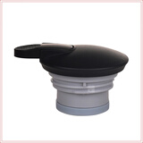 施美印象乐迎宾爱家2000ml保温壶壶盖壶塞热水瓶瓶盖瓶塞盖子配件 典雅咖啡壶盖子-黑