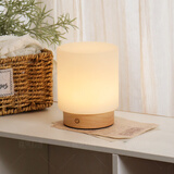 IDERAN卧室台灯小夜灯创意北欧简约实木节能暖光温馨迷你婴儿喂奶床头灯 原木色 插电_防摔PE_暖光 3W