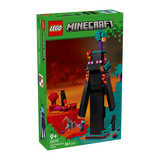 乐高（LEGO）积木我的世界21279 末影人塔楼男女孩儿童玩具生日礼物家居摆件