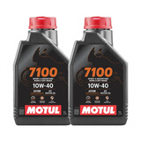 摩特（MOTUL）7100金绵羊速可达4T酯类全合成机油摩托车机油10W40 1L*1瓶SN法版 10W40 1L*2瓶
