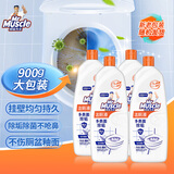 威猛先生（Mr Muscle）洁厕灵 松木清香 900g*4 洁厕剂 洁厕液 马桶清洁 去渍除垢