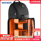 纽尔（NEEWER）单肩斜挎相机包单反微单相机防潮包旅行包摄影器材包镜头背包小号便携带隔层配防雨罩