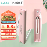 巧媳妇（SMARTWIFE）水果刀折叠 家用瓜果刀随身便携宿舍厨房迷你刀多功能削皮刀具 粉