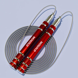 MOGOLD成人健身跳绳室内有氧锻炼运动绳提速竞速塑形减肥锻炼器材可调节