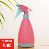 糖果色喷壶粉洒水壶手枪式压力喷雾器园艺工具浇水壶浇花酒精喷壶 糖果粉色（1个装）