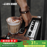 MHW-3BOMBER【胖东来爆款】轰炸机咖啡玻璃杯澳白拿铁杯拉花水杯dirty小杯子 Wright系列-280ml