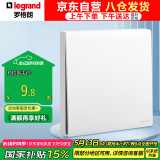 罗格朗（LEGRAND）开关插座面板 简悦系列陶瓷白色 86型墙壁插座 一开单控开关