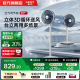 莱克【国补立享8折+晒单50】F5智能空气循环扇落地扇家用落地调节扇轻音立式电风扇桌面台扇 【台立两用】F5 Pro（F402）