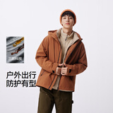 森马（Semir）三防夹克男户外登山徒步露营情侣男士外套秋季中性款101524108206