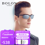 BOLON暴龙太阳眼镜男士高清偏光镜驾驶员开车专用眼镜墨镜骑行镜BL2282 BL9003D11*黑框/暗黑反光偏光镜