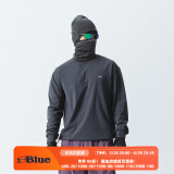 NOTHOMMEBLUE蓝岐吸湿速干抽绳训练内搭长袖抑菌打底运动卫衣男 深灰色 S