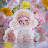 POP MART泡泡玛特 θSKULLPANDA光织园系列毛绒公仔挂件盲盒周边 整盒9个（限购1盒） 不支持7天无理由退换货