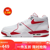 耐克NIKE男休闲鞋缓震AIR FLIGHT '89新年红运动鞋HM3467-100白40