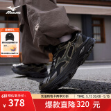 美津浓（MIZUNO）【RACER S】软底轻便运动跑步鞋男女同款缓震透气休闲慢跑鞋 21/暗黑金属 40 (255mm)