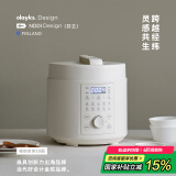 olayks立时 电压力锅 电高压锅 电饭煲家用旋钮智能触控高压锅电饭锅快煮智能预约压力锅陶瓷釉球釜 【70Kpa高压快煮】陶瓷釉单胆 5L