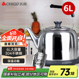 志高（CHIGO）烧水壶电热水壶烧水壶保温一体全自动恒温电热水壶家用商用304不锈钢6L大容量电水壶APL-15N60