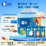嘉宝（GERBER）原味+番茄牛肉+混合蔬菜味高铁米粉礼盒250g*3罐6月龄