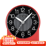 SEIKO 日本精工闹钟儿童创意贪睡闹铃个性简约家用床头学生可爱小闹钟 QHE136R