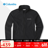 Columbia哥伦比亚外套男春季户外透气舒适拉链开衫休闲夹克软壳衣WE1306 软壳衣/010 WE1306 M