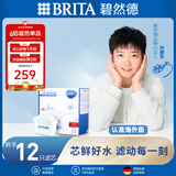 碧然德（BRITA）滤水壶滤芯 Maxtra+多效滤芯12只装 过滤器净水器 家用净水器滤芯 孙颖莎推荐