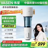 伟星 前置过滤器F7 反冲洗40微米滤网4吨耐压防爆净水器滤水器20 25管