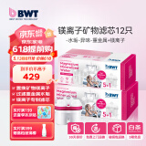 倍世（BWT） 第4代镁离子活力款滤芯 德国技术欧洲原装进口 过滤净水器家用滤水壶净水杯净水壶用 【镁离子】12只装