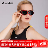 ZOKE洲克 防水防雾泳镜 男女中框游泳眼镜游泳装备618501105-2