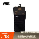 万斯（VANS）2024男子Ap M Mid Length Crew(6.5-9,1Pk长袜 VN0006JIBLK F