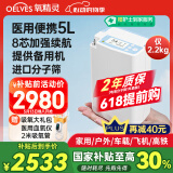 氧精灵医用便携式制氧机老人用随身氧气机外出充电吸氧机高原车载制氧机