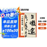 墨点字帖 王铎赠张抱一诗卷 历代经典碑帖高清放大对照本毛笔字帖