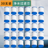 净恩水龙头花洒净水器过滤器嘴厨房通用自来水滤水器防溅头加长延伸器 PP棉过滤芯（内置矿化球）30支