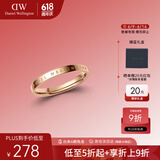 丹尼尔惠灵顿（DanielWellington）dw戒指女时尚首饰玫瑰金情侣戒指生日礼物送女友DW00400015