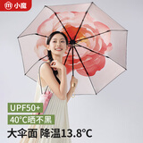 小魔遮阳晴雨伞黑胶防晒防紫外线太阳伞超轻便携户外出行洛神遮阳伞