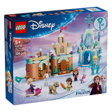 乐高（LEGO）积木迪士尼43278 城堡和艾莎冰雪宫殿女孩儿童玩具生日礼物装饰