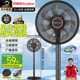 荣事达（Royalstar）【爆款推荐】电风扇交流定频家用7叶柔风落地扇台地两用大风量节能摇头电扇办公低噪 FD-30L501