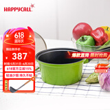 HAPPYCALL 韩国进口小奶锅宝宝不粘锅煮汤锅婴儿辅食锅 一人食方便面泡面锅 绿色 18cm