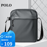 POLO单肩包男士商务斜挎包运动通勤iPad包小挎包手机包生日礼物送男友