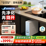 史密斯（A.O.SMITH）佳尼特加热净水器厨下家用净水机直饮净饮机100℃真开水CDR2000S1蓝鲸净热一体Pro 国家补贴