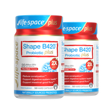Life Space益倍适成人B420 PLUS超燃益生菌胶囊50粒*2瓶澳洲进口