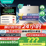 华帝（VATTI）官方燃气热水器天然气【国补立减15%】气电双防水伺服级恒温静音i12104 13L【一厨一卫】以旧换新