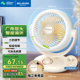 美菱（MeiLing）空气循环扇/家用电风扇/台式风扇/办公室摇头扇换气扇循环对流桌面交流定频循环扇MPF-DX504摇头款