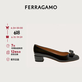 菲拉格慕（Ferragamo）女士Vara蝴蝶结高跟鞋 0591963_1D _ 55 /36码 礼物送女友