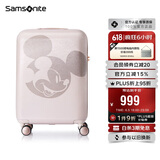 新秀丽（Samsonite）行李箱20英寸拉杆箱迪士尼米奇旅行箱包AF9米色登机密码箱