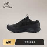 ARC'TERYX始祖鸟 AERIOS GTX 防水 女子 徒步鞋 BLACK/BLACK/黑色/黑色 3.5