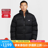 耐克（NIKE）男 AS M NK CLUB TF PUFFER JKT DWN 羽绒服FZ5029-010/黑色 XL
