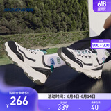 斯凯奇（Skechers）奥利奥熊猫鞋丨老爹鞋男经典黑白复古春夏轻便潮流增高运动休闲鞋 8790091-WBK-C 黑色/白色 40