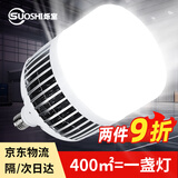 烁室（SUOSHI）LED灯泡超亮节能灯泡家用灯泡螺口e27工厂超市大功率电灯泡 150W-鳍片款-E27